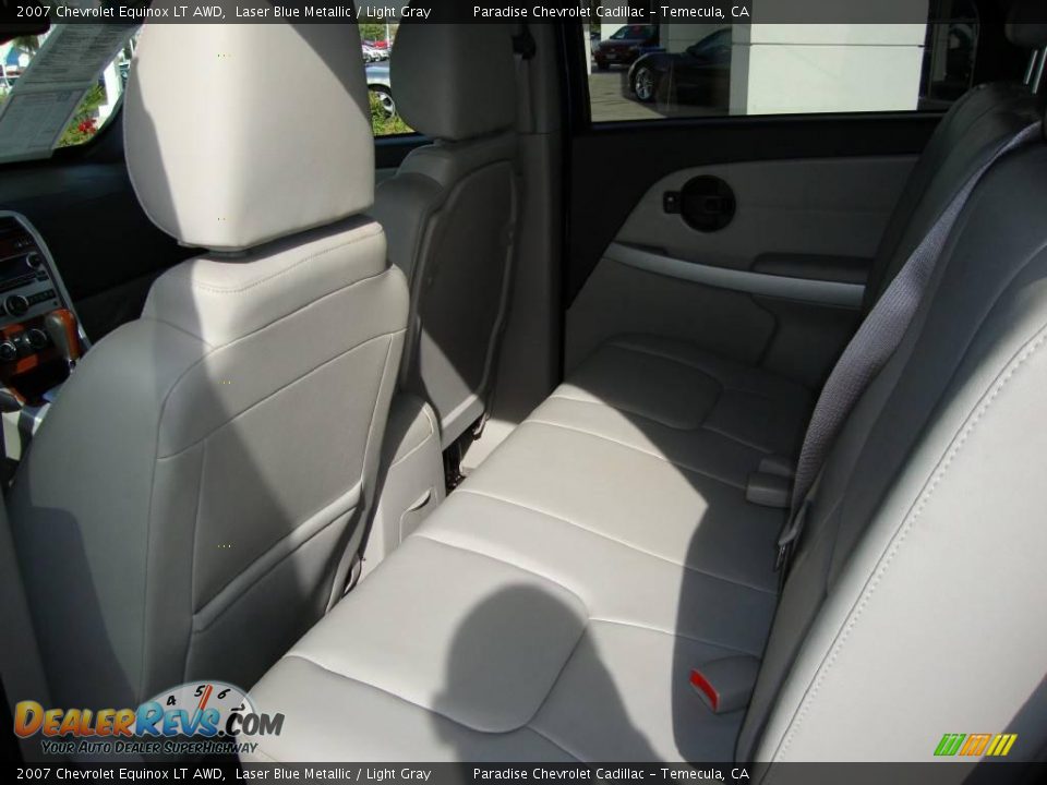 2007 Chevrolet Equinox LT AWD Laser Blue Metallic / Light Gray Photo #10