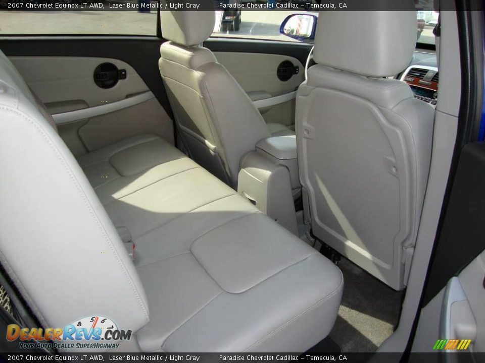 2007 Chevrolet Equinox LT AWD Laser Blue Metallic / Light Gray Photo #12