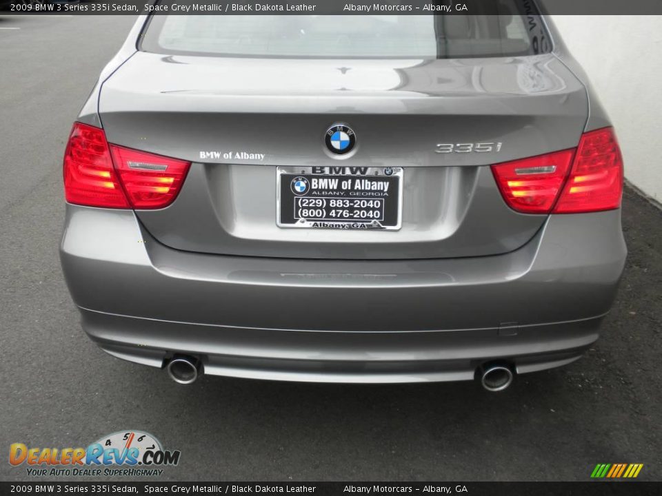 2009 BMW 3 Series 335i Sedan Space Grey Metallic / Black Dakota Leather Photo #4