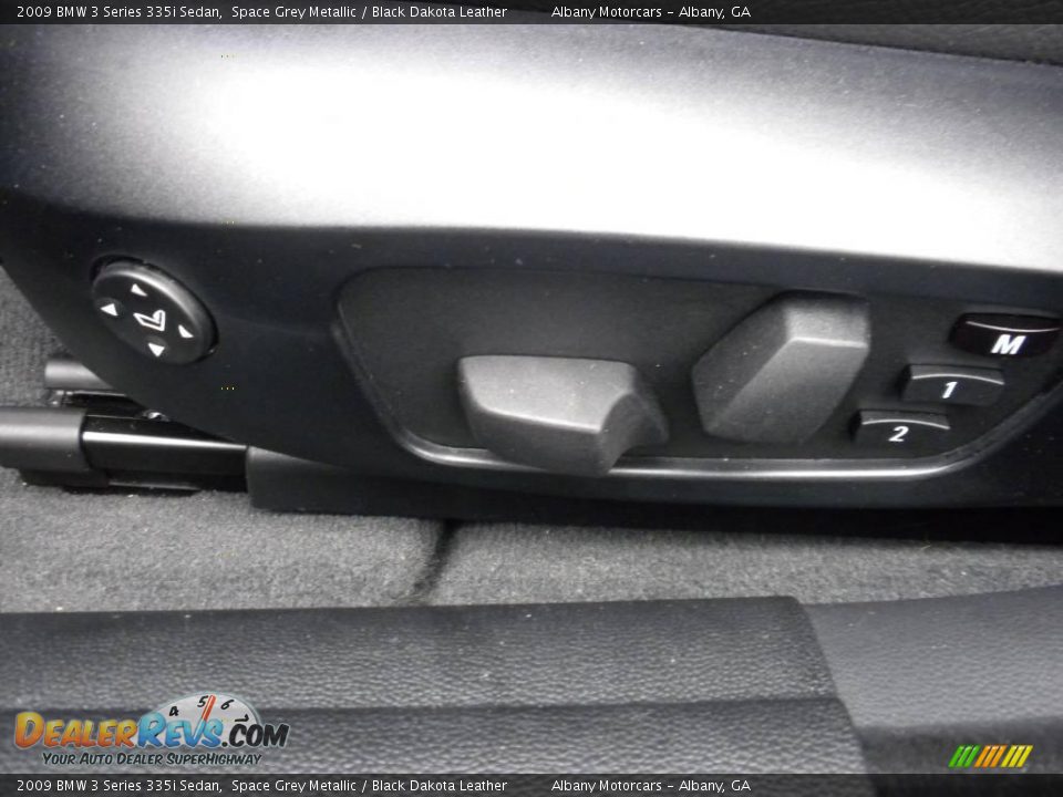 2009 BMW 3 Series 335i Sedan Space Grey Metallic / Black Dakota Leather Photo #8