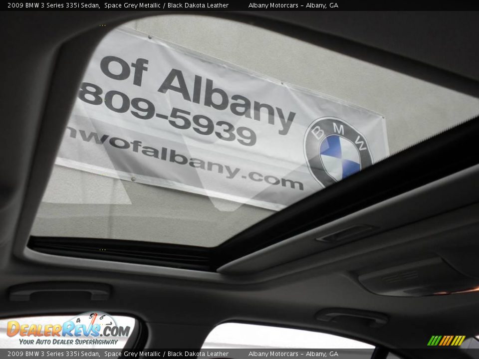 2009 BMW 3 Series 335i Sedan Space Grey Metallic / Black Dakota Leather Photo #9