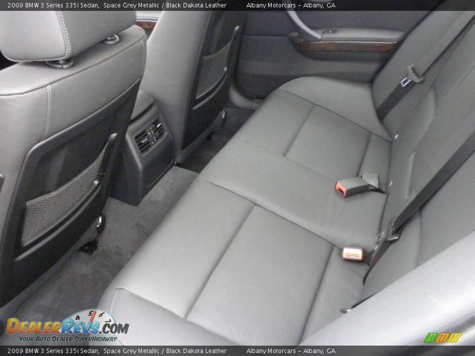 2009 BMW 3 Series 335i Sedan Space Grey Metallic / Black Dakota Leather Photo #10