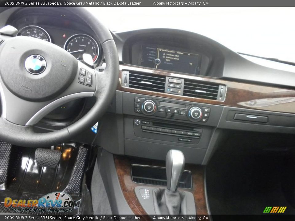 2009 BMW 3 Series 335i Sedan Space Grey Metallic / Black Dakota Leather Photo #12