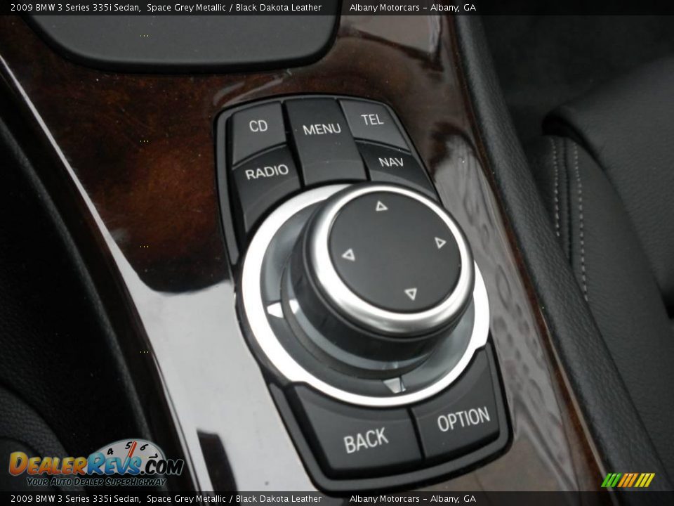 2009 BMW 3 Series 335i Sedan Space Grey Metallic / Black Dakota Leather Photo #15