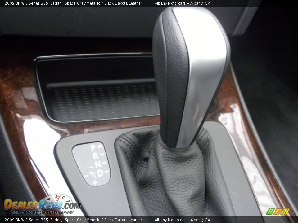 2009 BMW 3 Series 335i Sedan Space Grey Metallic / Black Dakota Leather Photo #16