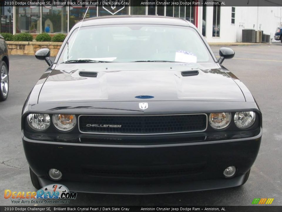 2010 Dodge Challenger SE Brilliant Black Crystal Pearl / Dark Slate Gray Photo #2