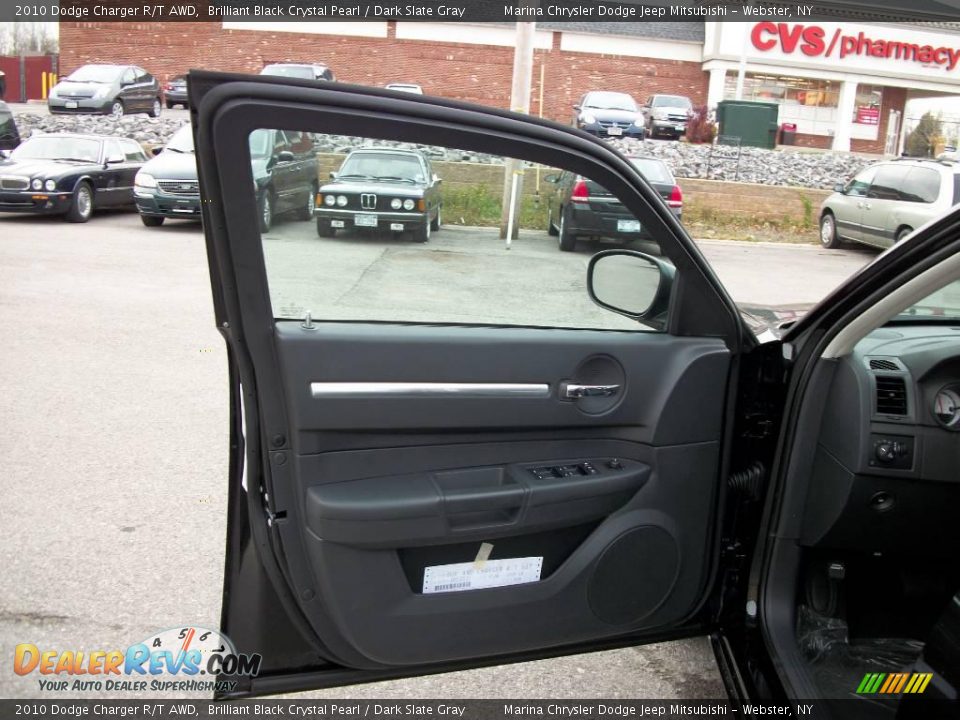 2010 Dodge Charger R/T AWD Brilliant Black Crystal Pearl / Dark Slate Gray Photo #9