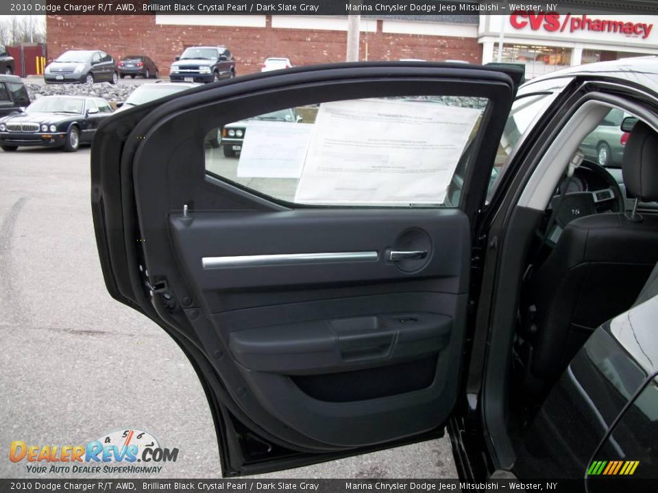 2010 Dodge Charger R/T AWD Brilliant Black Crystal Pearl / Dark Slate Gray Photo #11