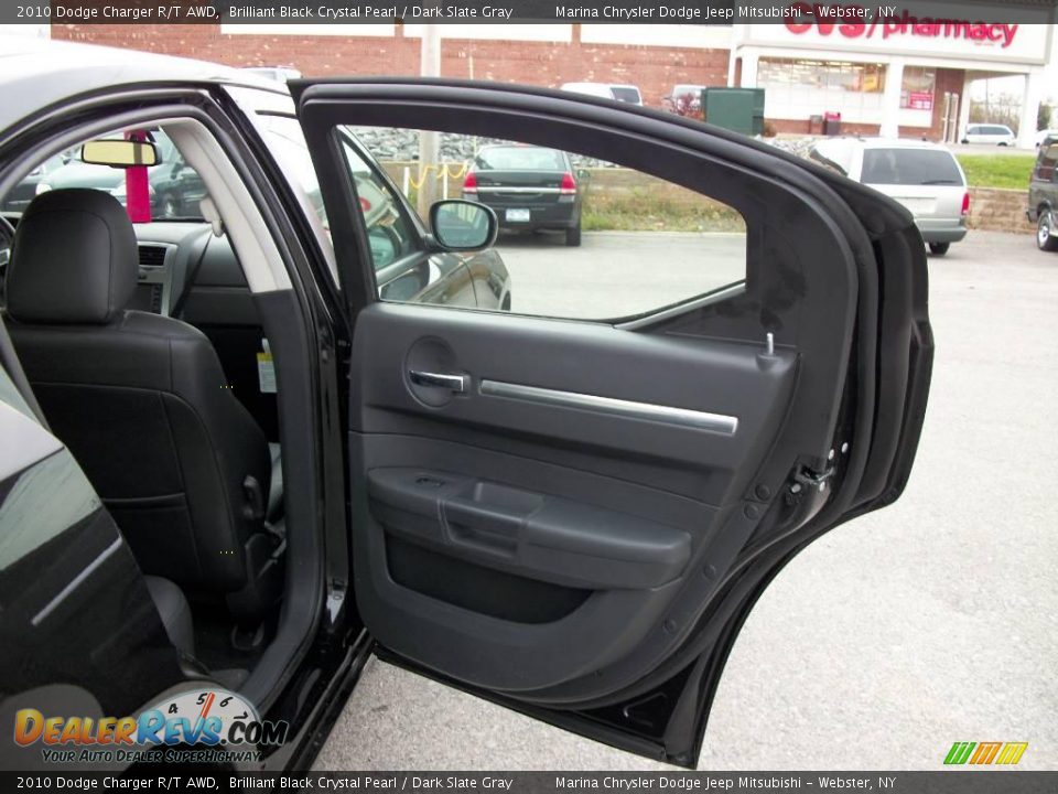 2010 Dodge Charger R/T AWD Brilliant Black Crystal Pearl / Dark Slate Gray Photo #15