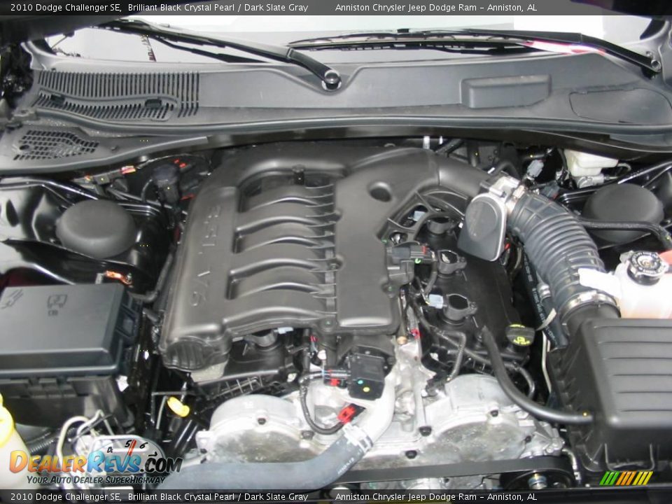 2010 Dodge Challenger SE Brilliant Black Crystal Pearl / Dark Slate Gray Photo #11