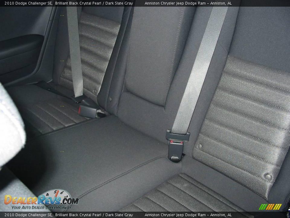 2010 Dodge Challenger SE Brilliant Black Crystal Pearl / Dark Slate Gray Photo #12
