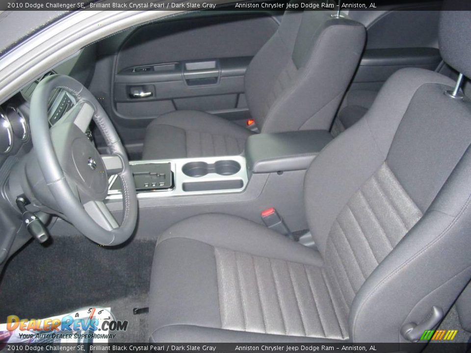 2010 Dodge Challenger SE Brilliant Black Crystal Pearl / Dark Slate Gray Photo #13
