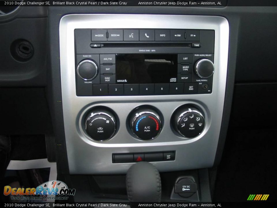 2010 Dodge Challenger SE Brilliant Black Crystal Pearl / Dark Slate Gray Photo #14