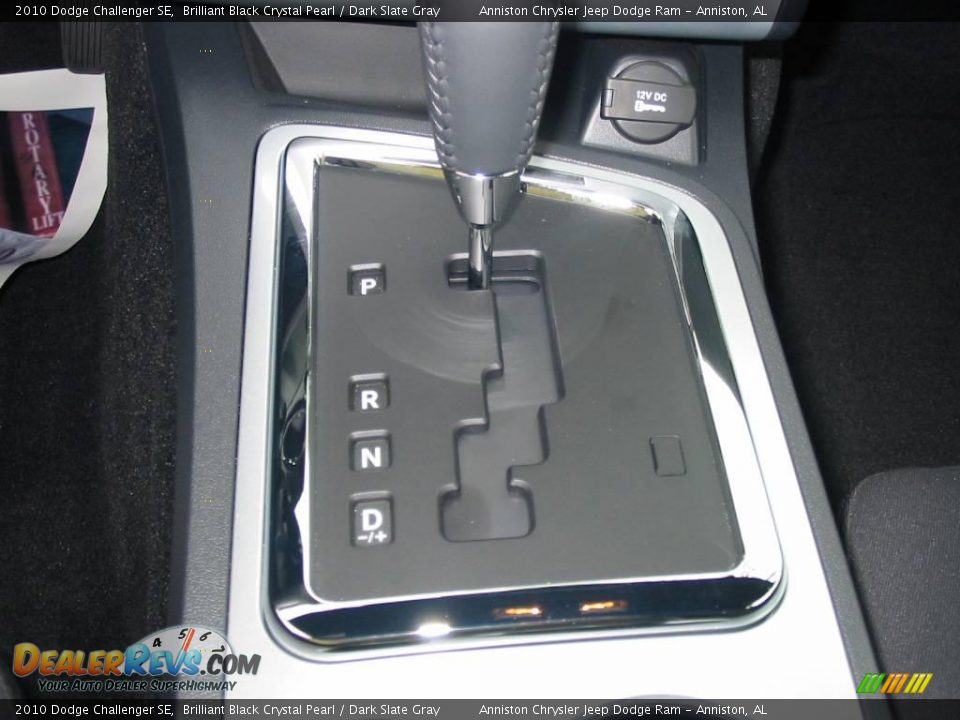 2010 Dodge Challenger SE Brilliant Black Crystal Pearl / Dark Slate Gray Photo #16