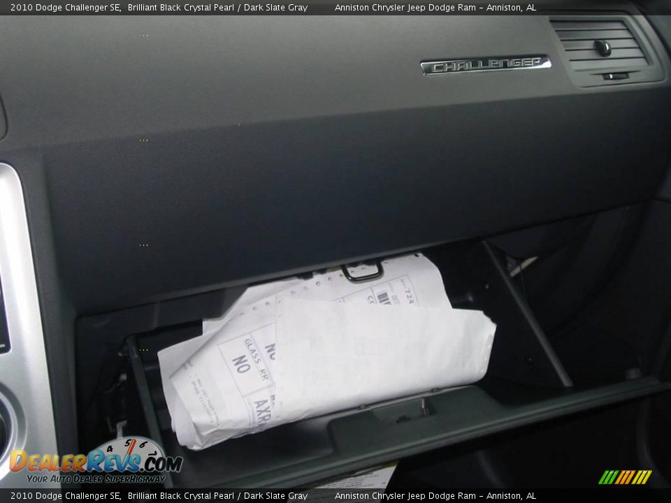 2010 Dodge Challenger SE Brilliant Black Crystal Pearl / Dark Slate Gray Photo #17
