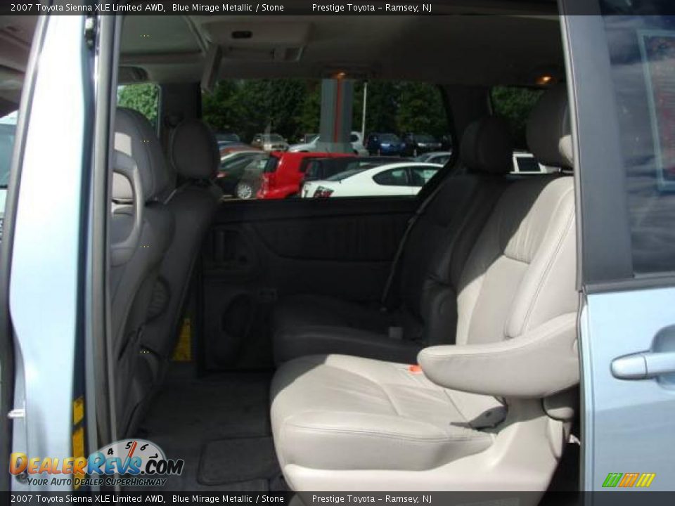 2007 Toyota Sienna XLE Limited AWD Blue Mirage Metallic / Stone Photo #13