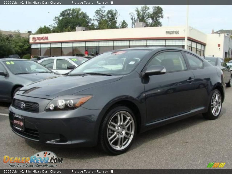 2009 Scion tC Flint Mica / Dark Charcoal Photo #1