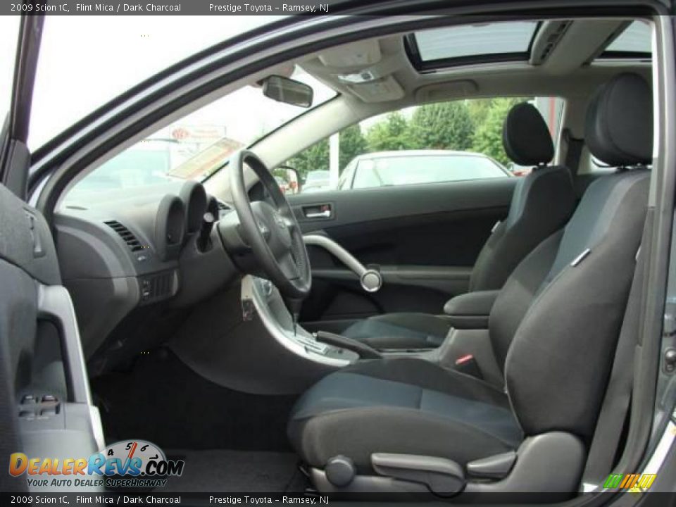 2009 Scion tC Flint Mica / Dark Charcoal Photo #7