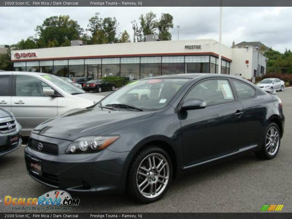 2009 Scion tC Flint Mica / Dark Charcoal Photo #1