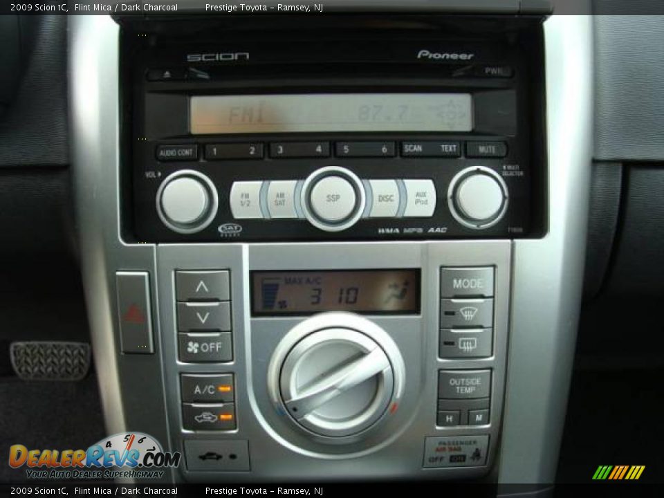 2009 Scion tC Flint Mica / Dark Charcoal Photo #11