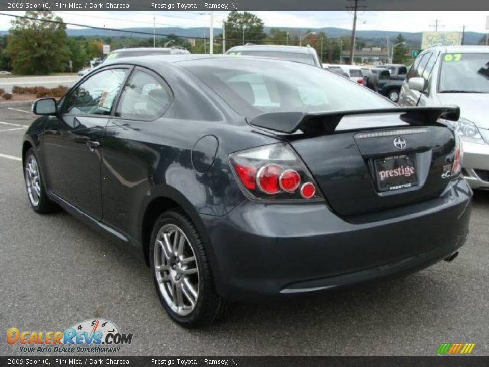 2009 Scion tC Flint Mica / Dark Charcoal Photo #4