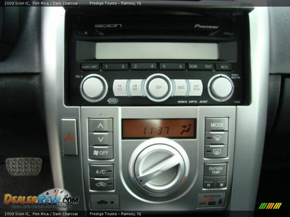 2009 Scion tC Flint Mica / Dark Charcoal Photo #11