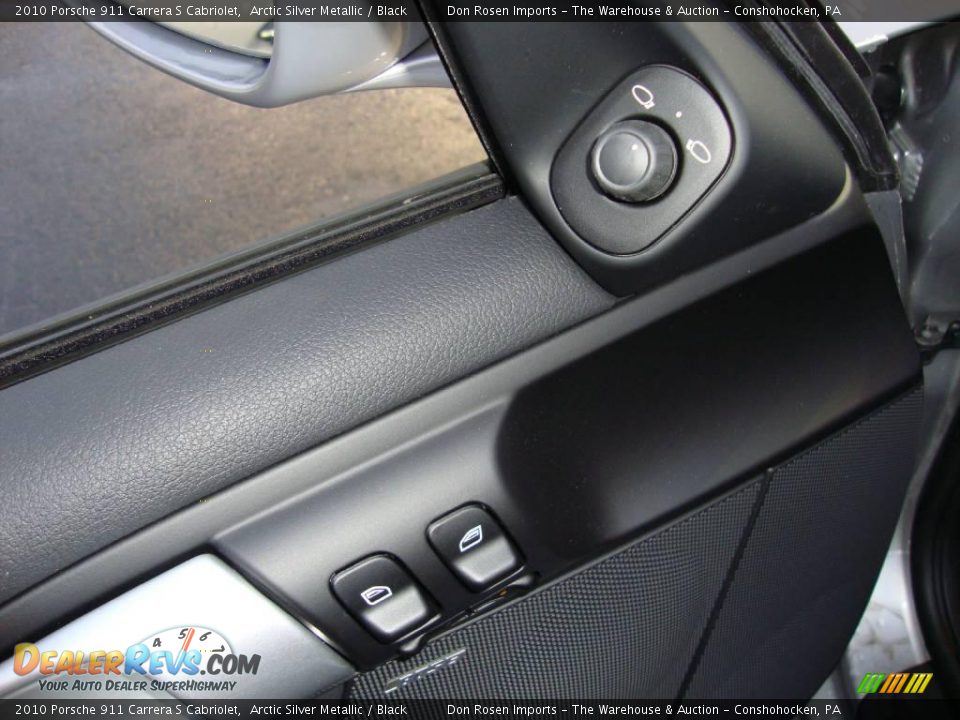 2010 Porsche 911 Carrera S Cabriolet Arctic Silver Metallic / Black Photo #14