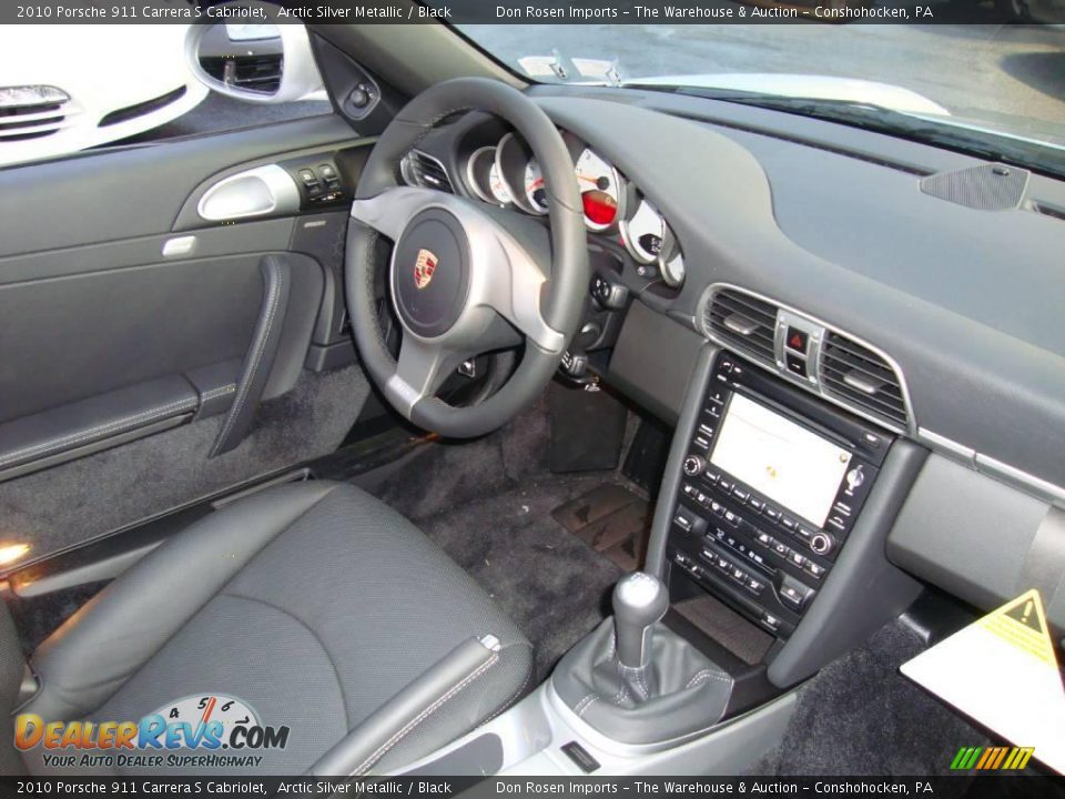 2010 Porsche 911 Carrera S Cabriolet Arctic Silver Metallic / Black Photo #18