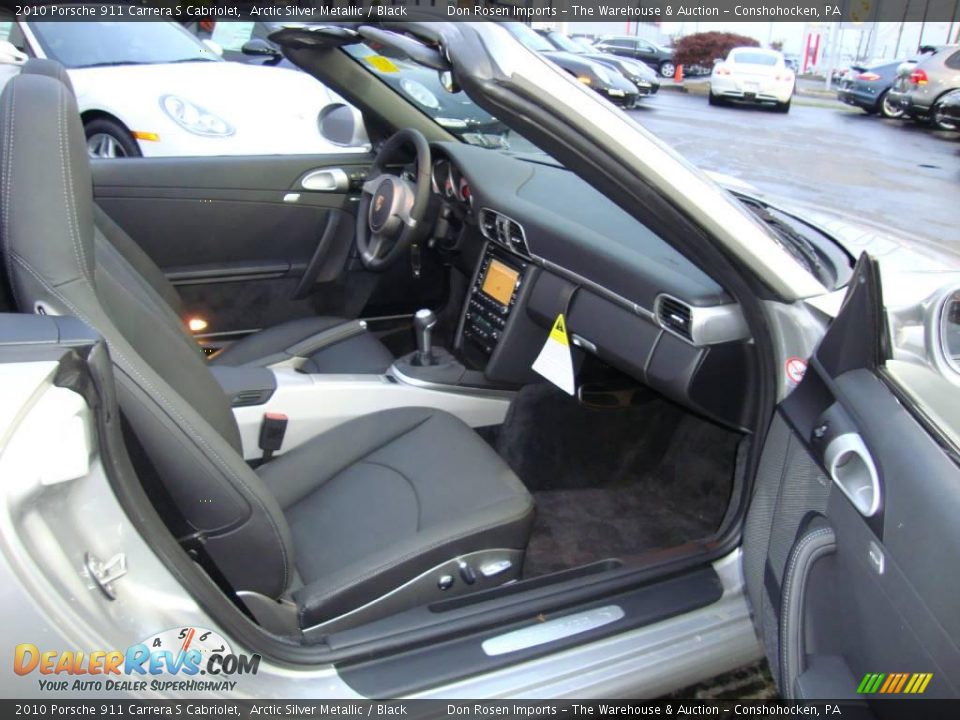 2010 Porsche 911 Carrera S Cabriolet Arctic Silver Metallic / Black Photo #19