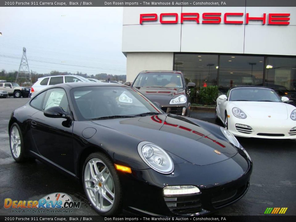 2010 Porsche 911 Carrera Coupe Black / Black Photo #5