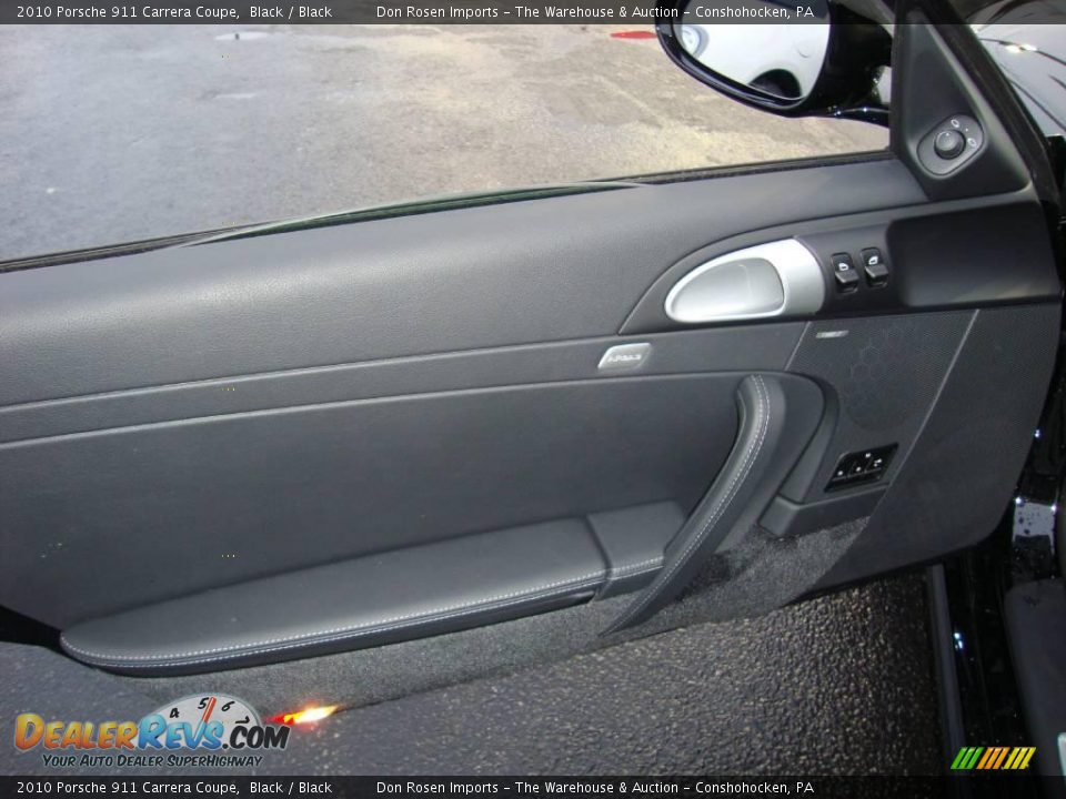 2010 Porsche 911 Carrera Coupe Black / Black Photo #13