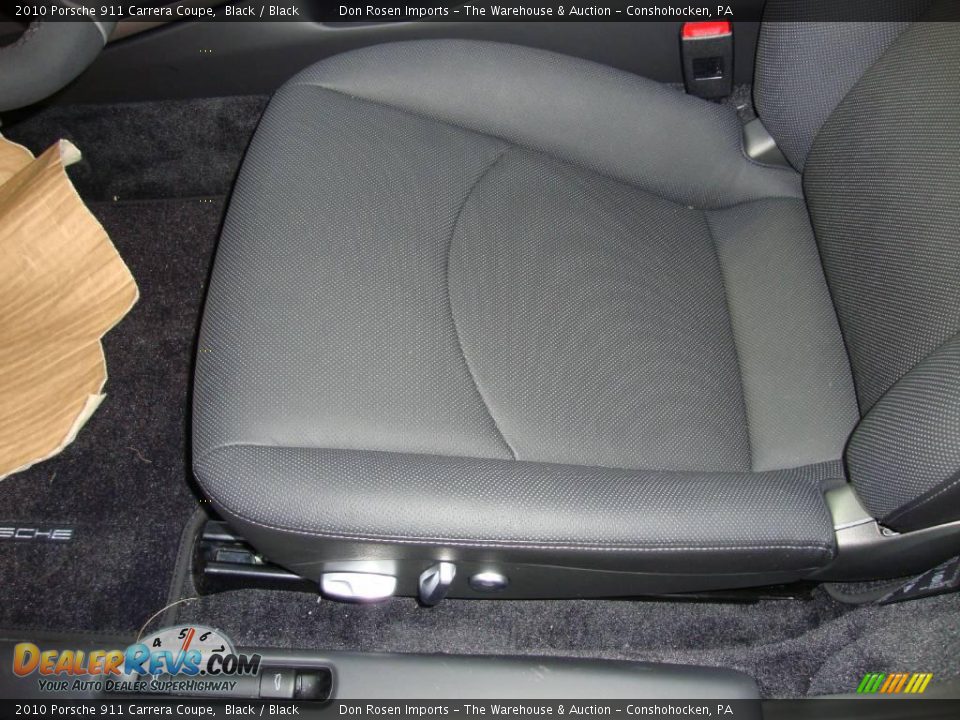 2010 Porsche 911 Carrera Coupe Black / Black Photo #15