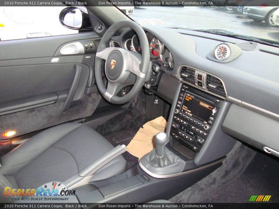 2010 Porsche 911 Carrera Coupe Black / Black Photo #18