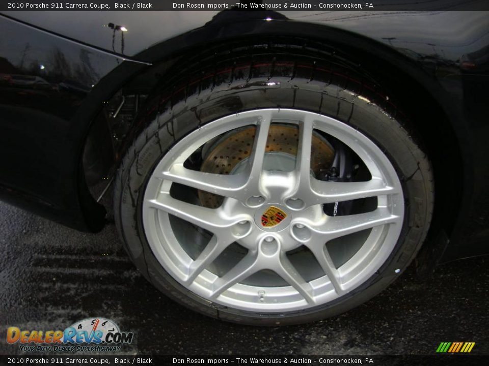 2010 Porsche 911 Carrera Coupe Black / Black Photo #22