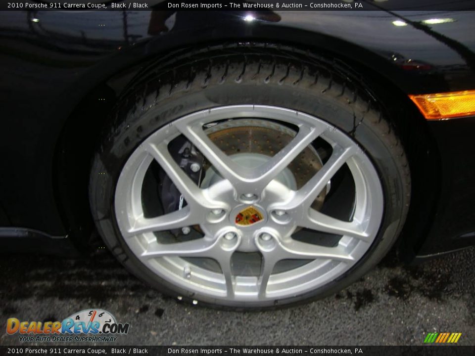 2010 Porsche 911 Carrera Coupe Black / Black Photo #23