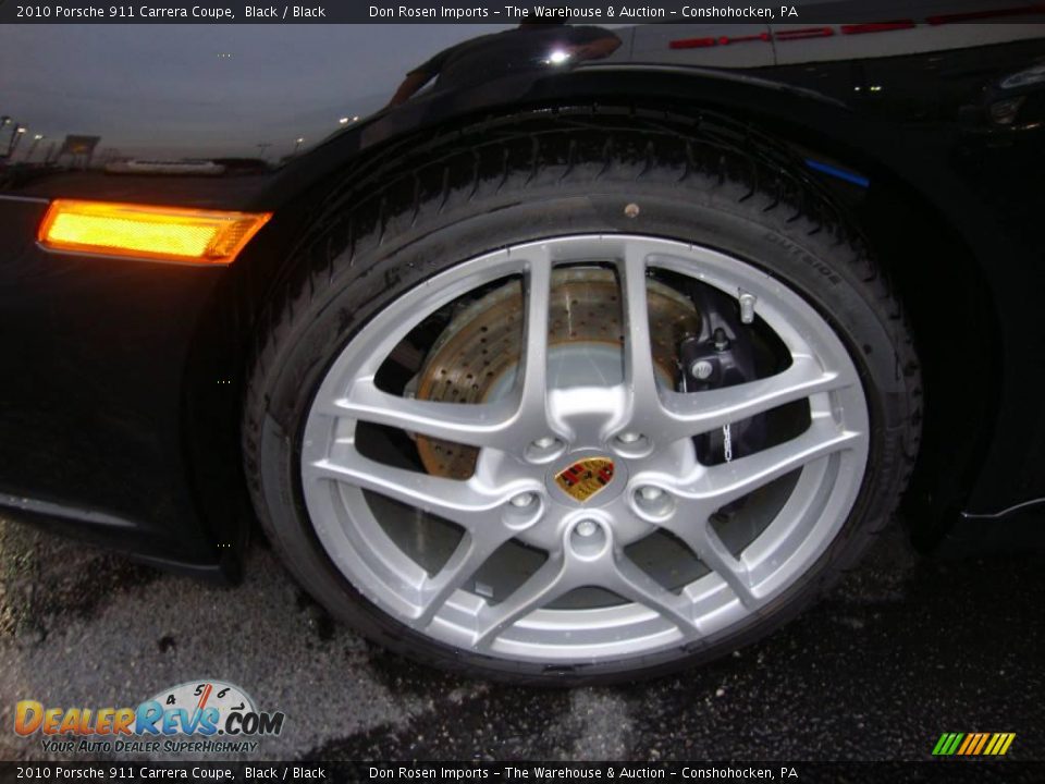 2010 Porsche 911 Carrera Coupe Black / Black Photo #24
