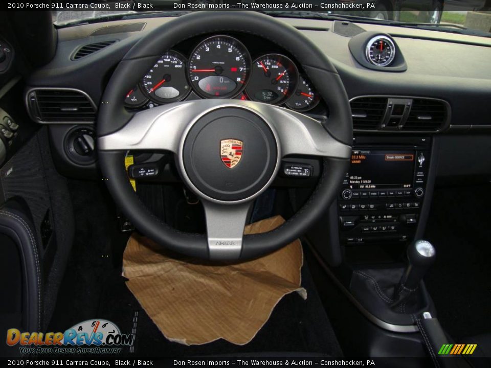 2010 Porsche 911 Carrera Coupe Black / Black Photo #29