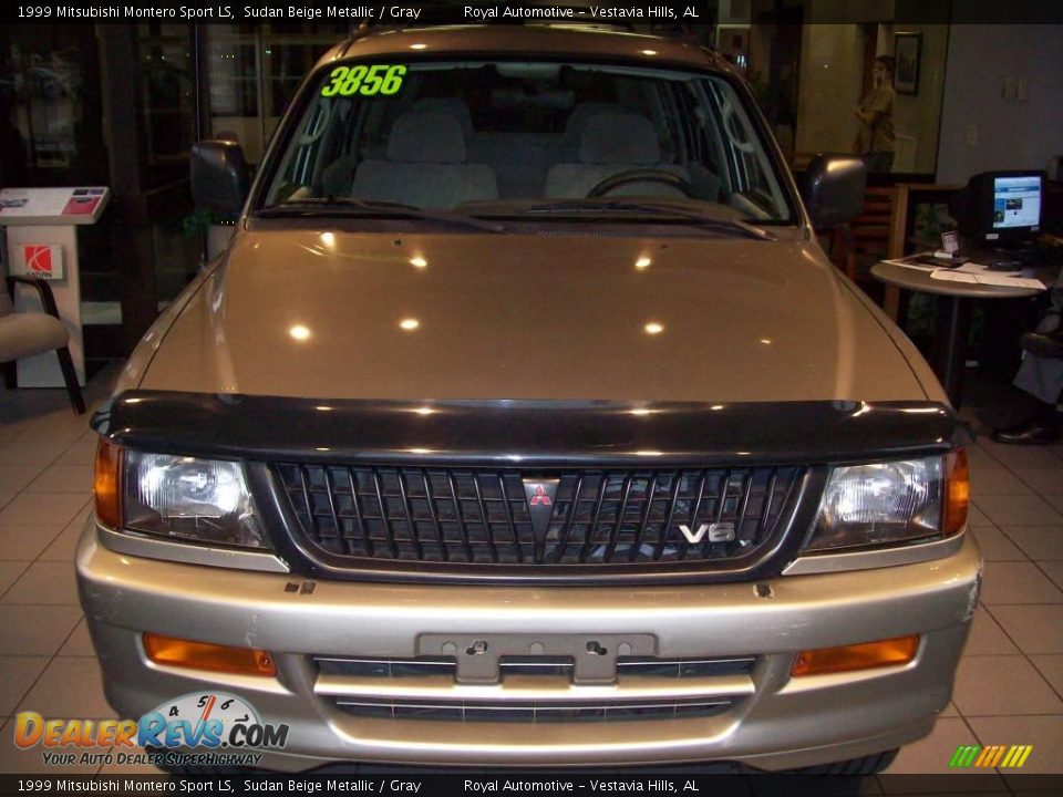 1999 Mitsubishi Montero Sport LS Sudan Beige Metallic / Gray Photo #1