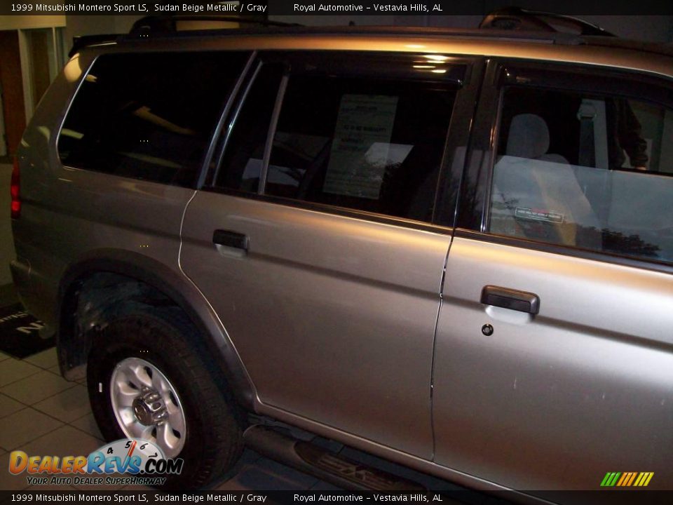 1999 Mitsubishi Montero Sport LS Sudan Beige Metallic / Gray Photo #8