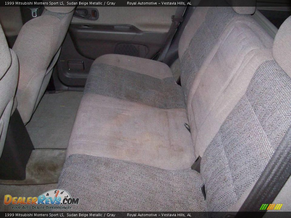1999 Mitsubishi Montero Sport LS Sudan Beige Metallic / Gray Photo #17