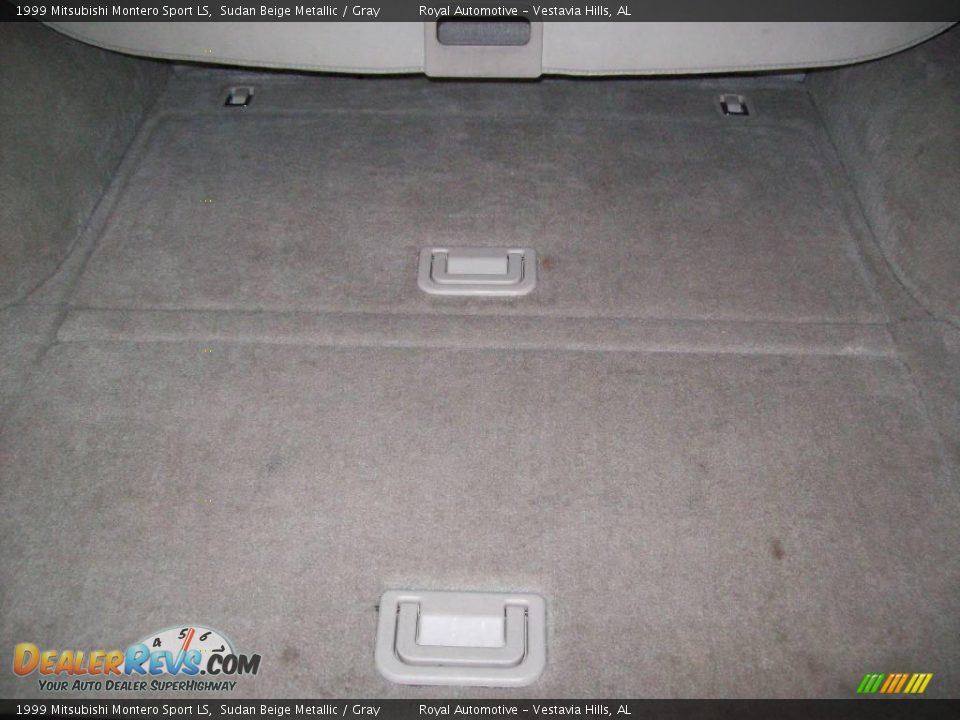 1999 Mitsubishi Montero Sport LS Sudan Beige Metallic / Gray Photo #19