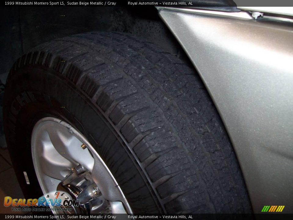 1999 Mitsubishi Montero Sport LS Sudan Beige Metallic / Gray Photo #21