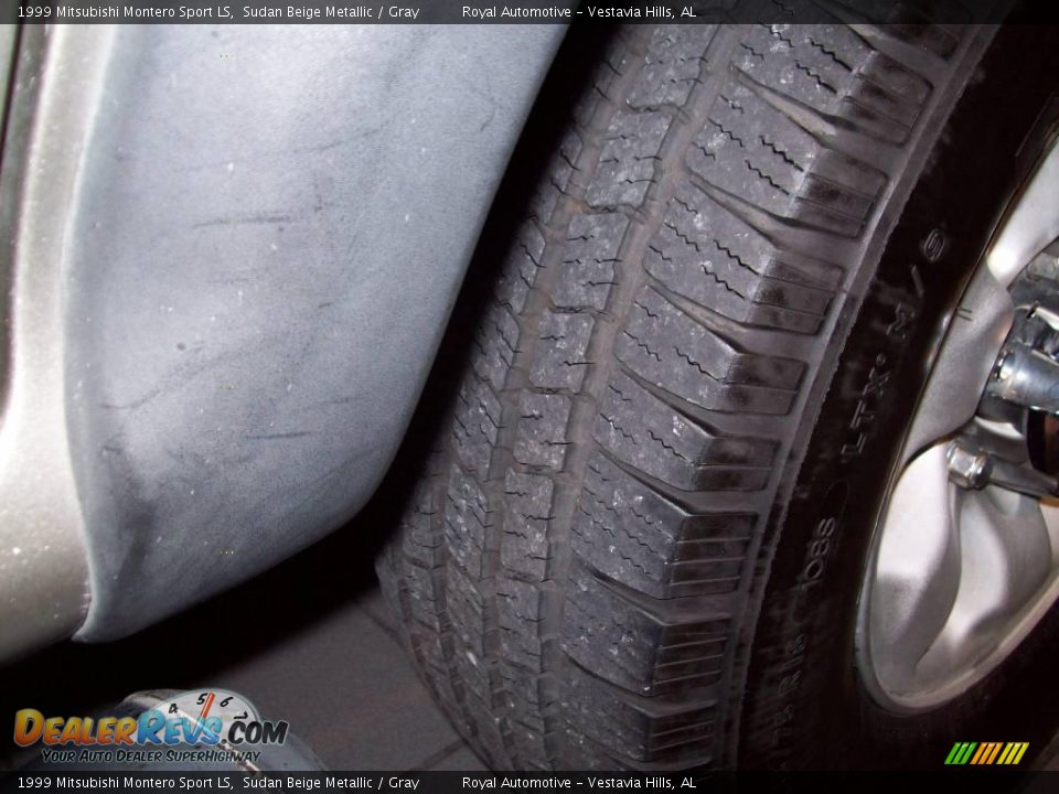 1999 Mitsubishi Montero Sport LS Sudan Beige Metallic / Gray Photo #23