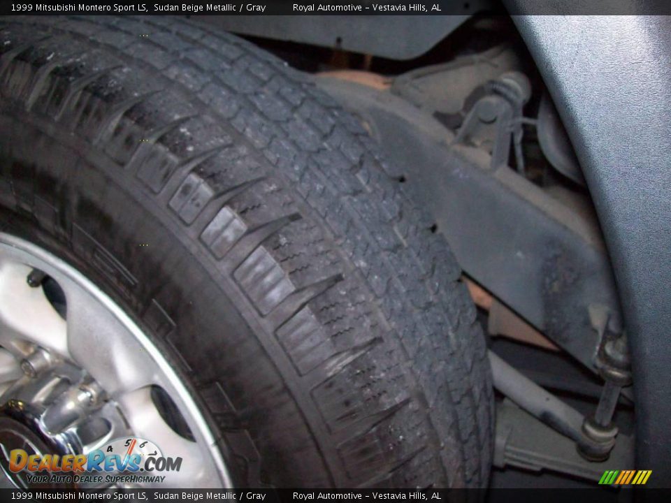 1999 Mitsubishi Montero Sport LS Sudan Beige Metallic / Gray Photo #24