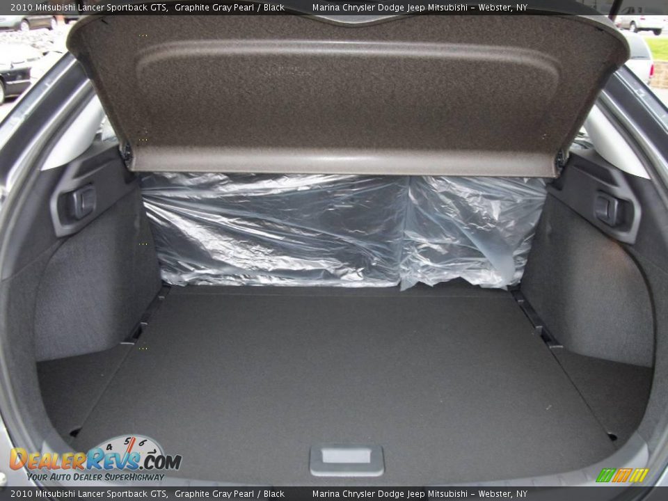 2010 Mitsubishi Lancer Sportback GTS Graphite Gray Pearl / Black Photo #14