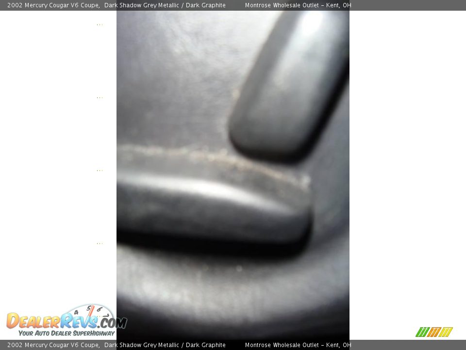 2002 Mercury Cougar V6 Coupe Dark Shadow Grey Metallic / Dark Graphite Photo #13