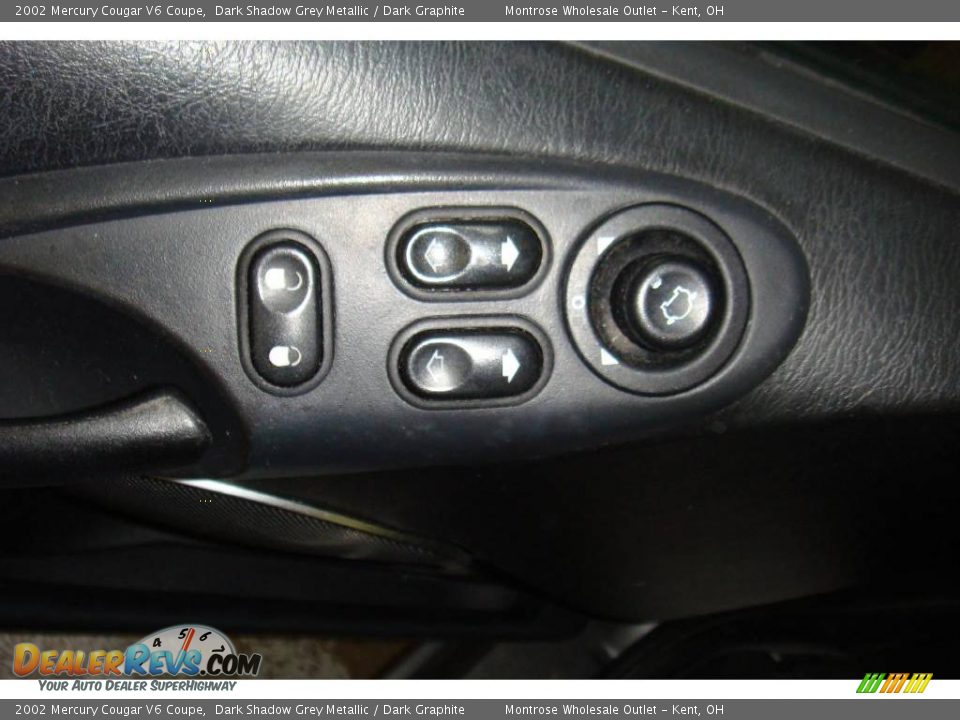 2002 Mercury Cougar V6 Coupe Dark Shadow Grey Metallic / Dark Graphite Photo #18