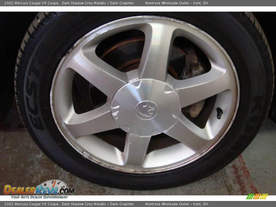 2002 Mercury Cougar V6 Coupe Dark Shadow Grey Metallic / Dark Graphite Photo #20
