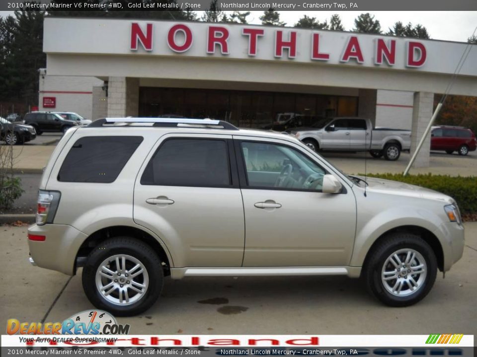 2010 Mercury Mariner V6 Premier 4WD Gold Leaf Metallic / Stone Photo #1