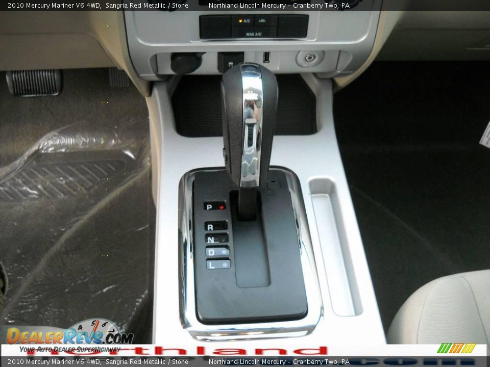 2010 Mercury Mariner V6 4WD Sangria Red Metallic / Stone Photo #18